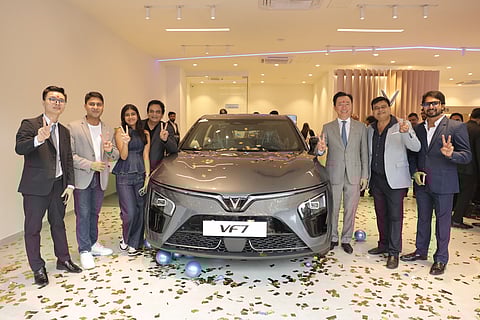 VinFast opens first showroom
in India