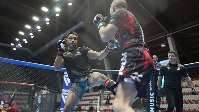 Varun Sanyal in action