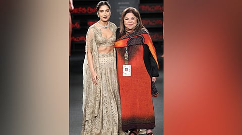 The musical curation matched the theme of heritage meets modernity. 