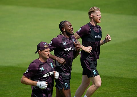 England captain Ben Stokes and head coach Bredon McCullum