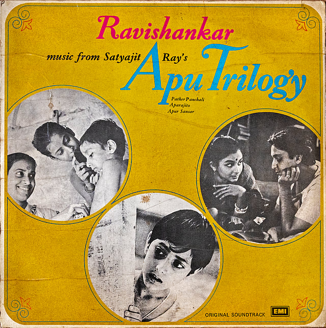 Album cover of the Apu Trilogy, directed by Satyajit Ray 
