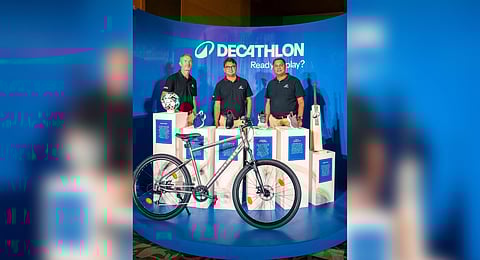 Decathlon sports cycle launch.