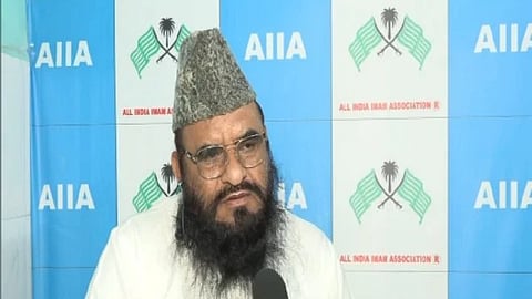 Muslim cleric Maulana Sajid Rashidi