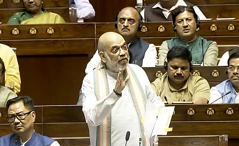 Amit Shah briefs Rajya Sabha on Operation Mahadev.