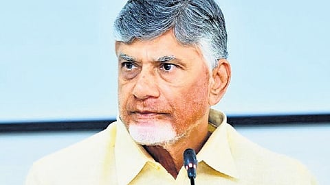 Andhra Pradesh Chief Minister N Chandrababu Naidu.