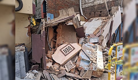 The old building was used as a cloud kitchen till last month.