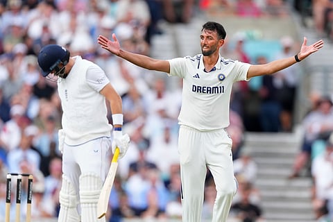 Prasidh Krishna, who was in an altercation with Joe Root later went to scalp four wickets