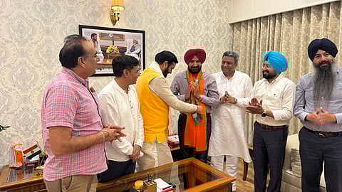 Gill was inducted into the BJP by Haryana Chief Minister Nayab Singh Saini.