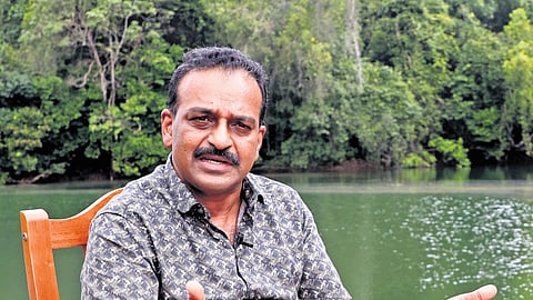 Conservationist Pramod G Krishnan.