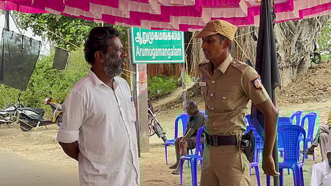 C Chandrasekar, the father of the honour killing victim Kavin.