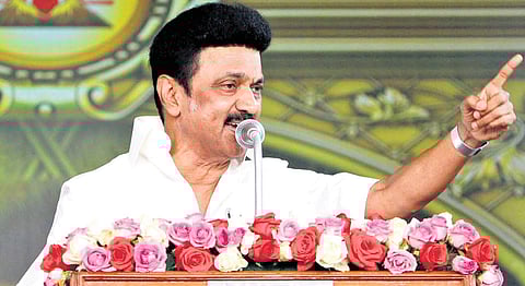 Chief Minister M K Stalin