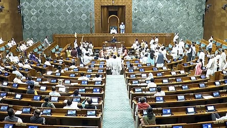 Opposition parties protest in Lok Sabha over Bihar SIR