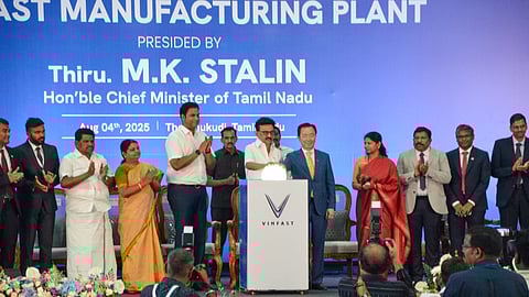 CM Stalin appreciated the Industries Minister, TRB Rajaa, for his dedicated efforts.