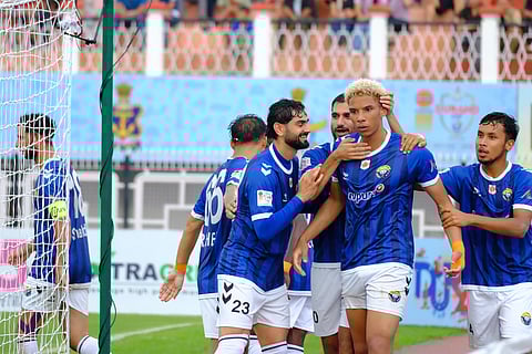 Real Kashmir beat TRAU FC in the Durand Cup on Monday