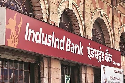 An IndusInd Bank branch