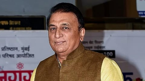 Former Indian cricketer Sunil Gavaskar.