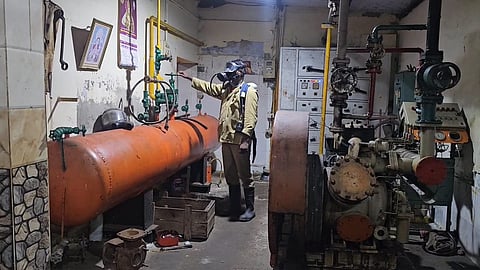 Residents evacuated after ammonia gas leak from ice manufacturing unit; facility shut for operating without safety license