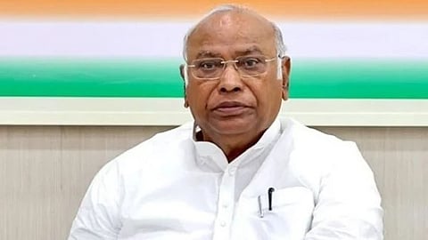 Indian National Congress president Mallikarjun Kharge.