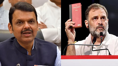 Maharashtra Chief Minister Devendra Fadnavis on Friday  said Congress MP Rahul Gandhi talks like ' Urban Maoist