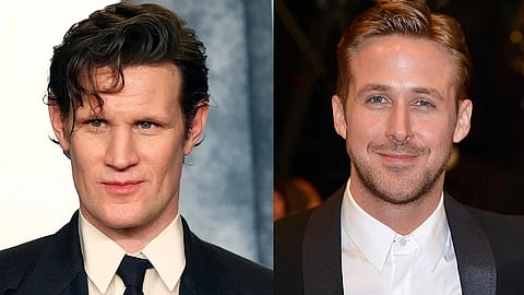 (L) Matt Smith; (R) Ryan Gosling
