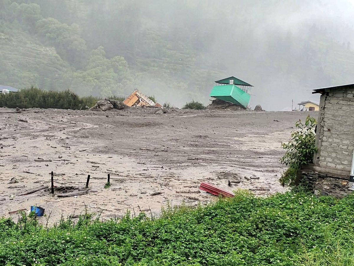 Uttarakhand’s Dharali floods may not be caused by cloudburst, scientists say