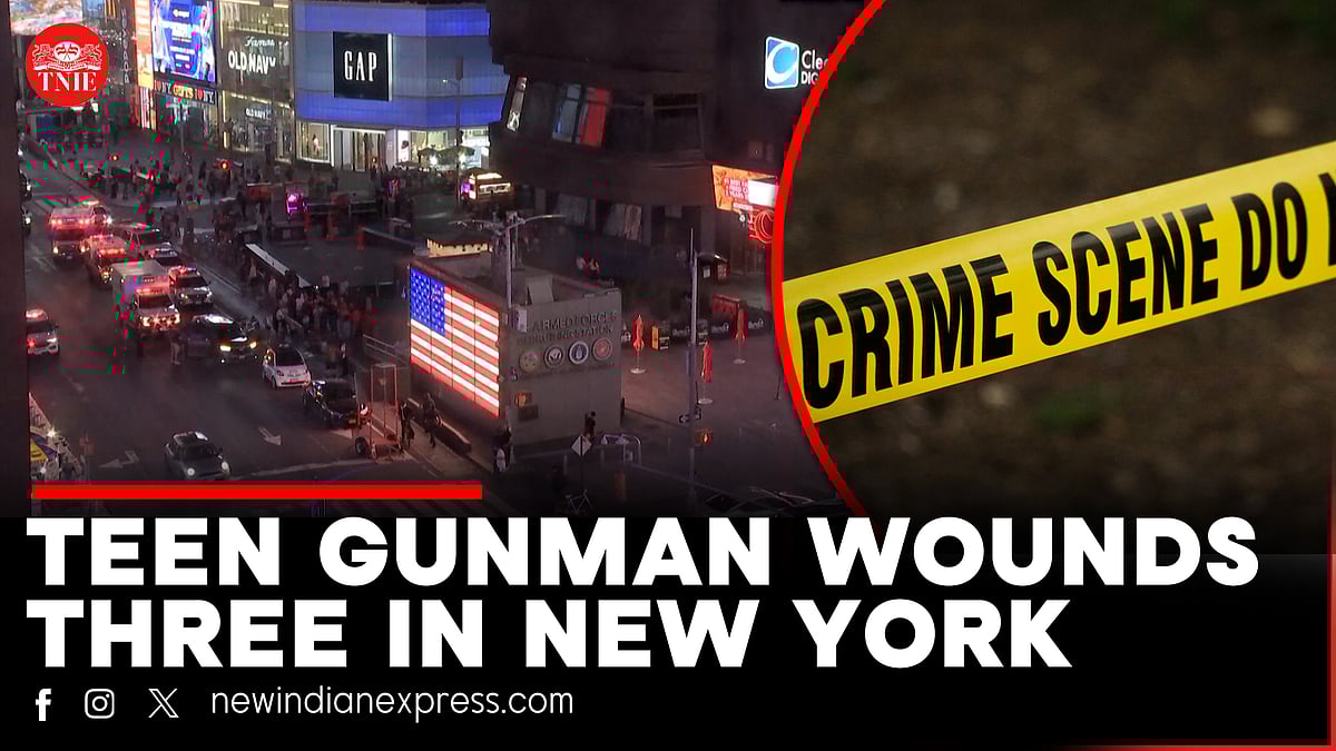 Teen shooting in Times Square wounds three early Saturday