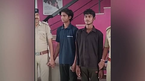 Santalal Gautam and Rohit Singh Gaud arrested by police.