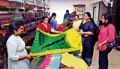 Khadi’s flagship store gets a vibrant Onam upgrade  