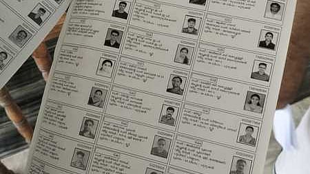 Image of voters' list used for representational purposes only. 