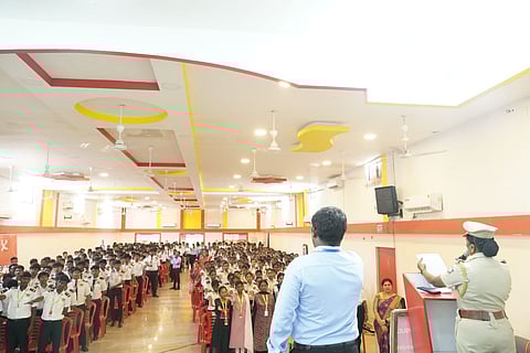 From enforcement to engagement — taking an oath for a drug-free Chennai (Photo | Special arrangement)