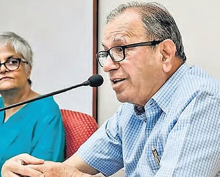 Noted human rights activist Prof G Haragopal