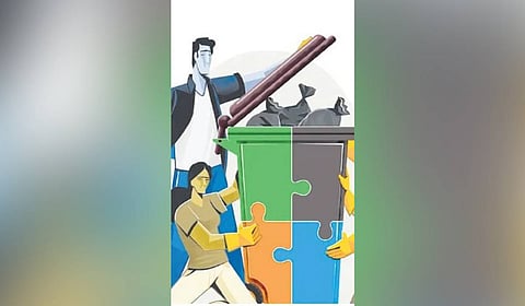 The DPR aims to achieve zero-garbage status for the state capital by ensuring 100% scientific handling of waste.