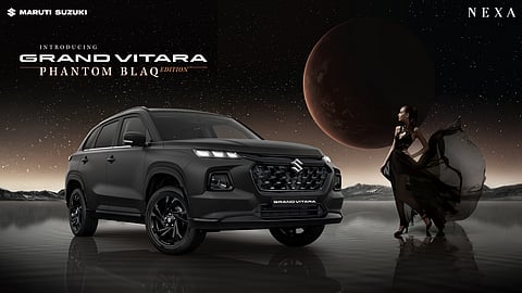 To commemorate one decade of Nexa, MSIL unveiled the Grand Vitara PHANTOM BLAQ edition.