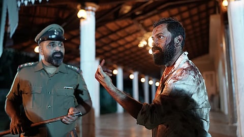 A behind the scenes still from the sets of Austin Na Mahanmouna