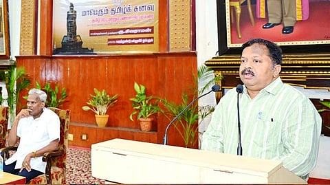 District Collector Sibi Adhithya Senthil Kumar on Wednesday inaugurated the 'Tamil Dream - Tamil Heritage and Culture' promotion programme at Annamalai University, Chidambaram.