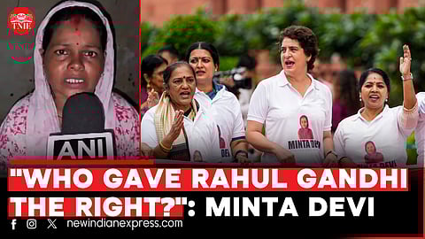 '124-year-old' Minta Devi slams EC, Priyanka and Rahul Gandhi | Bihar SIR