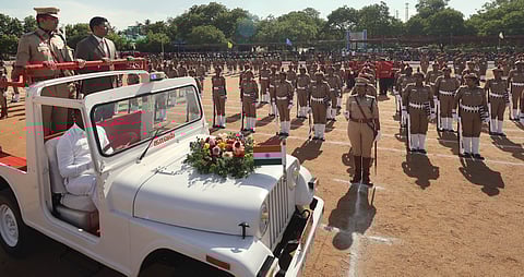 In the presence of SP Arvind, he handed over Rs 42.21 lakh worth welfare assistance to 42 beneficiaries and issued appreciation certificates to 314 people, including government staff. 