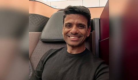 Shubhanshu Shukla enroute to India.