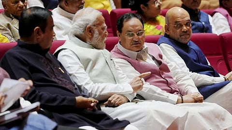 Prime Minister Narendra Modi, entrusted by the NDA to make the final decision on the Vice-President candidate is expected to address the alliance's MPs from both the Rajya Sabha and Lok Sabha during the Parliamentary Party meeting.