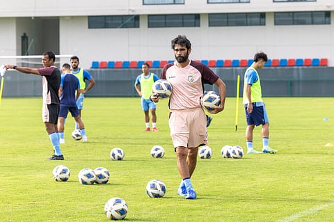 India men's football team head coach Khalid Jamil