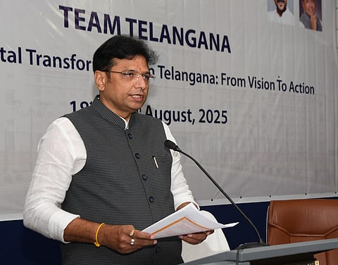  IT Minister D Sridhar Babu