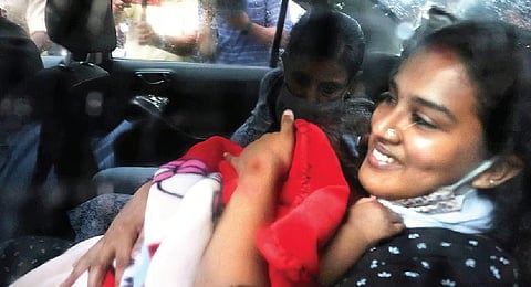 Anupama Chandran, who fought several legal battles to regain custody of her child after the State Child Welfare Council allegedly facilitated the adoption, has come out against Shiju Khan, the then general secretary of the council attending Sahitya Academy festival.