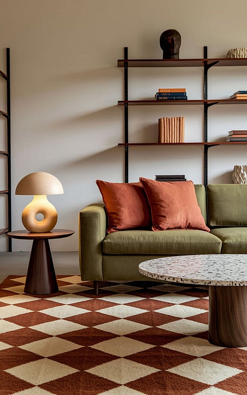 Reviving interior spaces with a retro touch