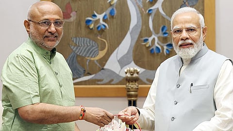 "The NDA family is confident that he  will be an outstanding VP and will enrich our journey towards national progress," PM Modi had said.