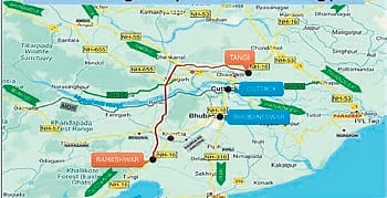 Map of the proposed CRRR