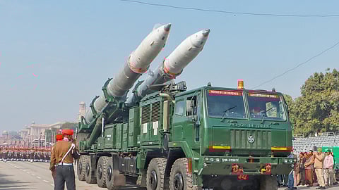 India successfully test-fires Agni-V intermediate-range ballistic missile