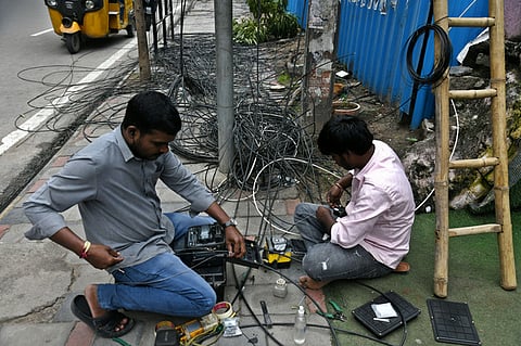 Stating that cable operators have been facing problems due to “harsh actions” of the government.