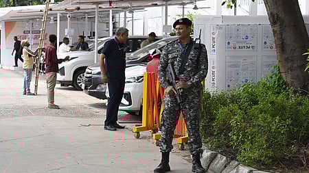 CRPF Deployed in Chief Minister security a day after attack on Rekha Gupta, in New Delhi on Thursday.