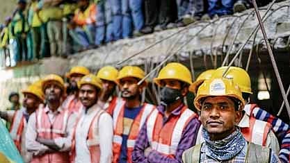 The only data available is the number of people registered in the labour department’s Interstate Migrant (ISM) Workers portal. 