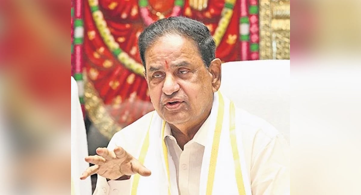TTD Chief Naidu Accuses Ex-Chairman Reddy of Land Scams